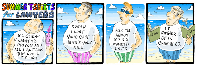 Summer T-Shirts for Lawyers