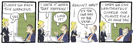 Clocks Fall Back